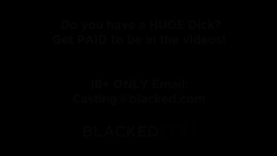 French babe With big boobs handles with BBC during Interracial