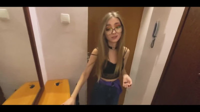 Lonely teen wife cheats with her neighbor