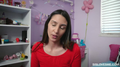 Natalia Nix sucks Stepbrother's big D and gets Facialized