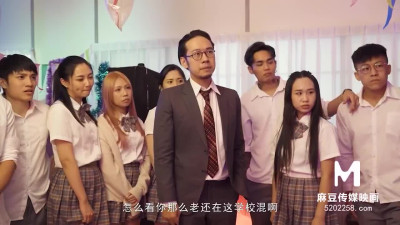 School party makes chinese teen girls become dirty sluts in neon light