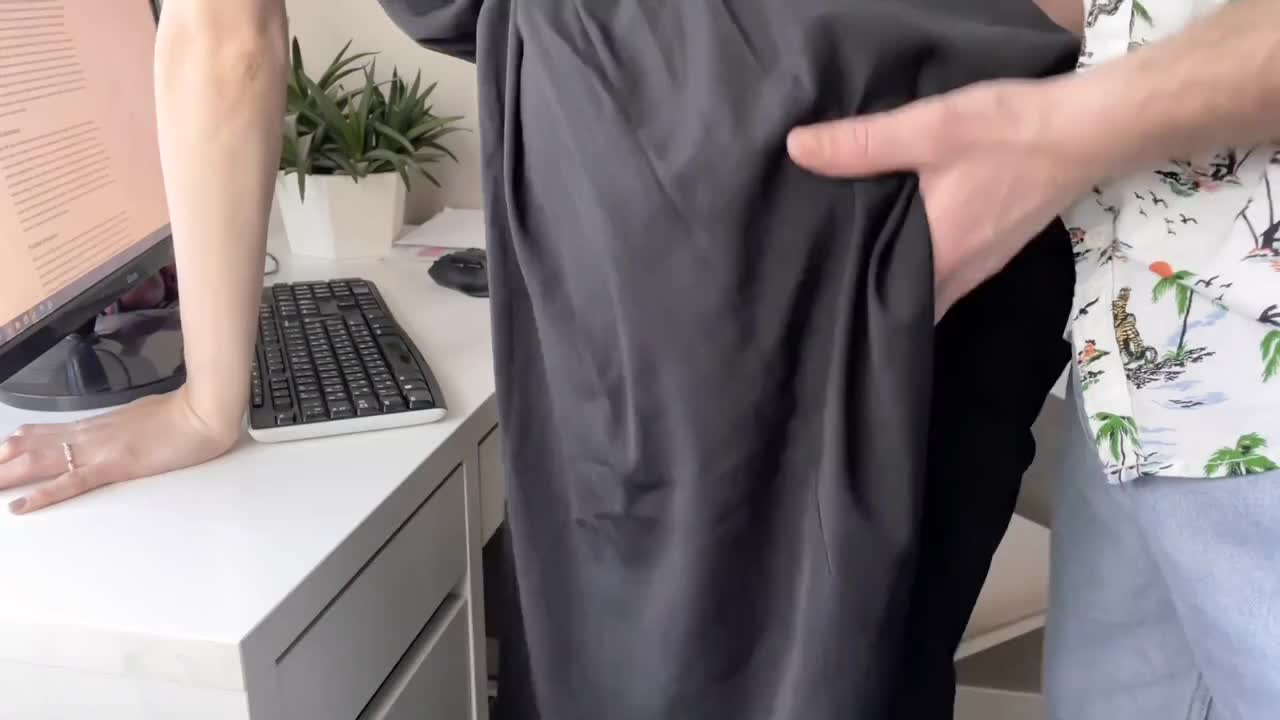 Watch Horny secretary in stockings pounded in quick doggy fuck in the office Full. Duration: 04:37 | ePornBabe.