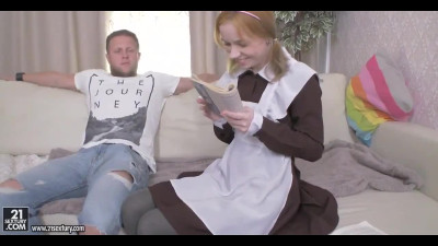 The dude stopped his schoolgirl girlfriend from learning lessons