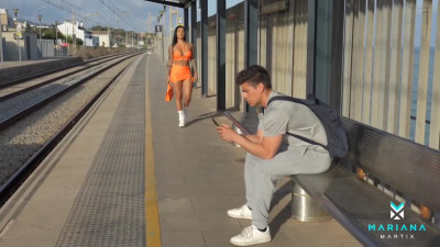 Public sex with a stranger