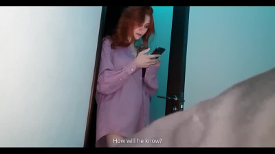 Teen hot redhead fucked by big white cock