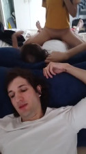 Petite Asian teen enjoys hard cock in Cowgirl Position