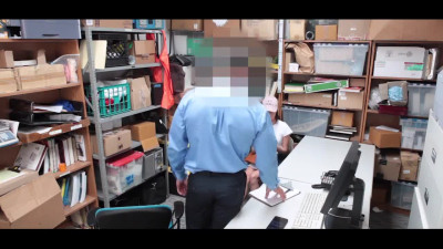 Officer pounded petite tiny brunette's holes for stealing - Free Porn