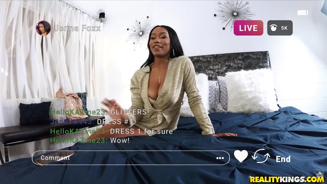 Watch Spicy ebony gal Jenna Fox has private time with her bodyguard Full. Duration: 07:57 | ePornBabe.