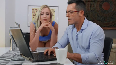 Sexy slim Angelika Grays seduces her stepfather