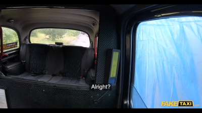 Stunning ebony with perfect body pays for taxi with sex - Fake Hub