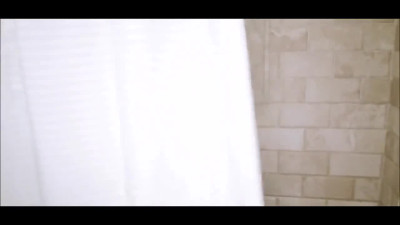 Teen cutie taking shower with Stepbrother and getting so horny! She sucked his D