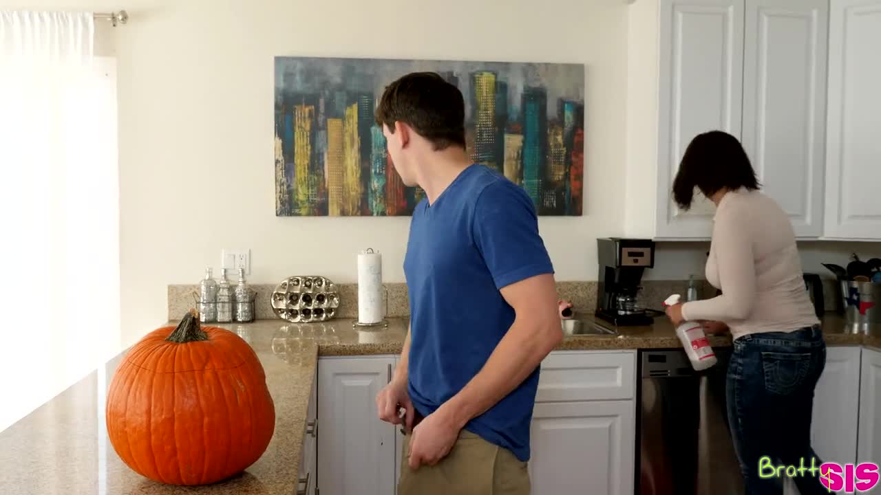 Watch Fit teen girl Rubs stepbrother's cock and nearly gets Caught by stepmom Full. Duration: 06:58 | ePornBabe.