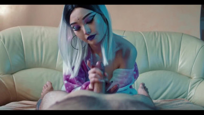 Asian teen in Pajama sucks Big Cock after quick Doggy style HookUp