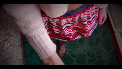 Asian chick takes bf's joystick with ass fingering in the middle of the night