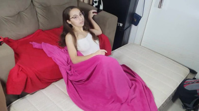 Slim Busty Brunette Teen Gets Her Asshole Doggy-fucked And Creampied For the First Time