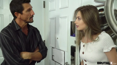 Jealous stepdad bangs his sweetie to check her love