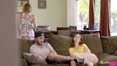 Ginger Maya Kendrick fucks her stepbro - Bratty Sis