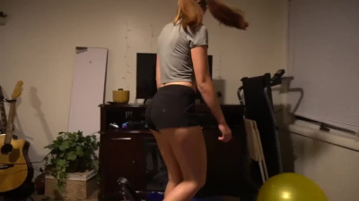 Brandi Braids gets naked and gets a dick