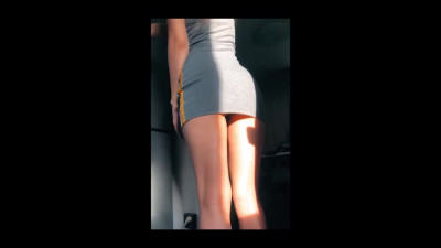Skinny redhead girl masturbates her shaved pussy and shoots it on a camera