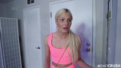 Nella Jones moans loudly in the kitchen