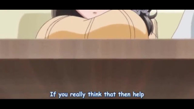 Young hentai girl opens her mouth for big cock