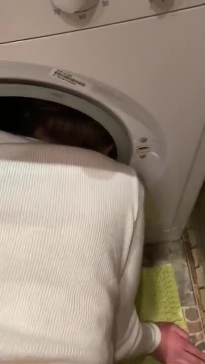 Watch Big ass stepsis stucked and fucked in the washing machine - Amateur POV Porn Full. Duration: 04:19 | ePornBabe.
