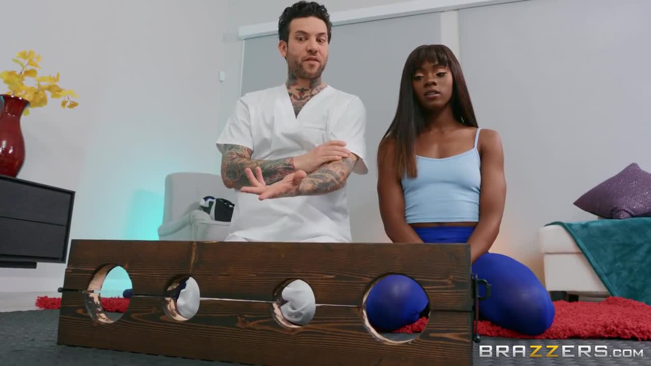 Watch New tools for stretching and hot oiled ebony Full. Duration: 07:58 | ePornBabe.