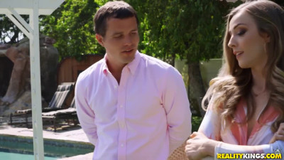 Flirty Karla fucks her BBF's boyfriend after engagement party - Reality Kings