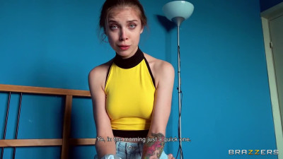 Beautiful babe with perfect body rides hard dong with her ass - Brazzers