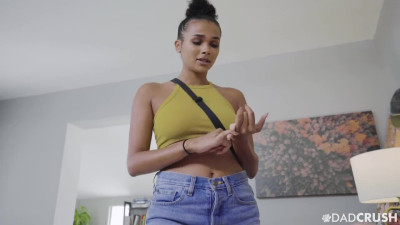 Big ass ebony girl Alina Ali wants some pov fuck with white cock