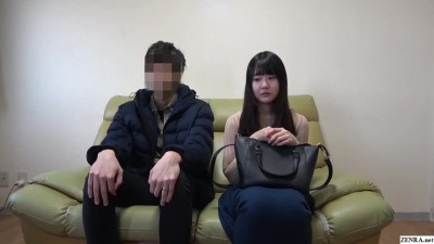 Married couple from Japan is practicing cuckolding for the first time