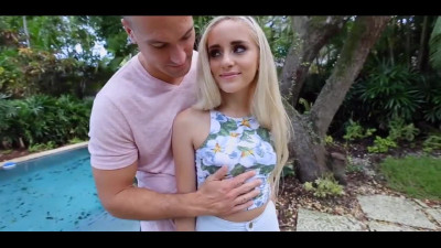 Horny blonde was tricked into sex