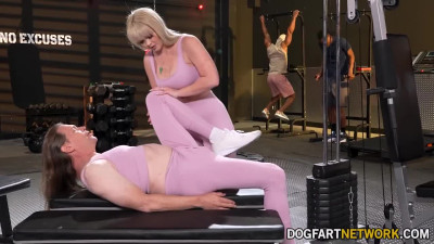 Busty MILF gets destroyed by two huge BBCs