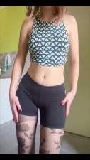 Softcore masturbation from a babe with a perfect body