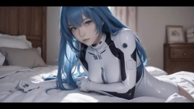 the AI chick is hungry for cum in her mouth