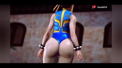 Fortnite 3D hentai Chun Li porn compilation