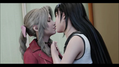 Final Fantasy VII Tifa and Aerith Animated 3D Porn Compilation
