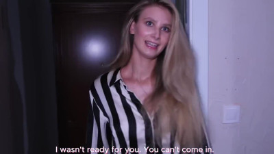 Busty Russian landlady fucks her horny tenant