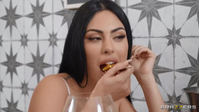 Tattooed brunettes suck dick juicily and get fucked in order.