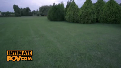 My Sexy Slim Hot Mistress Doesn't Feel Shy To Suck And Ride My Cock Right On the Golf Course