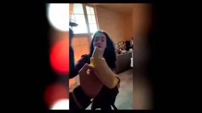 Russian guy annoys his GF then fucks her pussy passionately