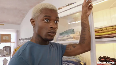 Ebony goddess Hazel Grace surprises with how deep she can take BBC