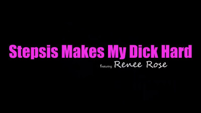 Petite stepsis Renee Rose takes monster cock all the way inside her pie
