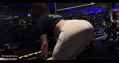 Sexy Personal Trainer With Perfect Big Ass Comes To My Place To Try Some Hot Exercises With My Cock