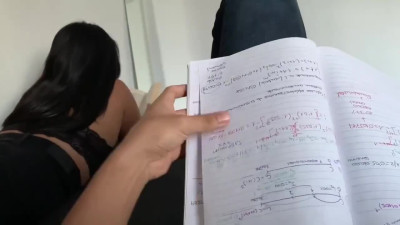 I choose to fuck my roommate hard instead of studying for exams POV