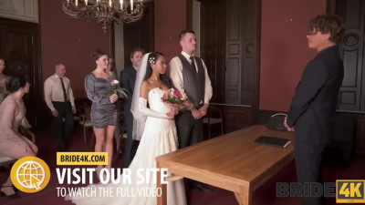 Czech wife fucked by bestman hours before wedding - Bride4K
