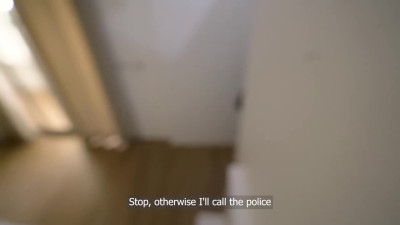 Fit Buxom Teen Bulgar Has To Act In Home Porn Video To Make the House Owner To Set Her Free