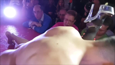 Sheri Taliani puts on the show for the public sex venue