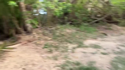 Public fuck on a twilight beach with a passionate Latina milf