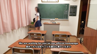 Slim Petite Japanese Teen Stays After Classes To Have Fun With Her Old Fat Teacher