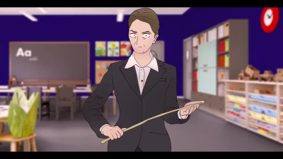 Porn Parody Based On GRAVITY FALLS: Curvy Wendy Missed School Spending the Whole Day On Her BF's Dick